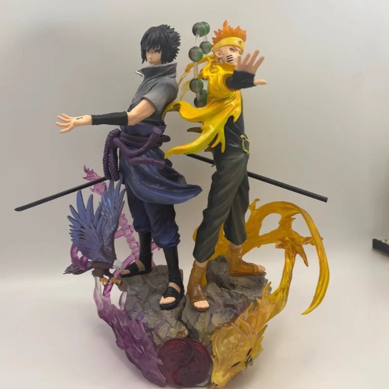 

Naruto Shippuden Figurine Uzumaki Uchiha Sasuke PVC Action Figure Toy Statue Collection Model Doll Birthday Gifts Anime Figure
