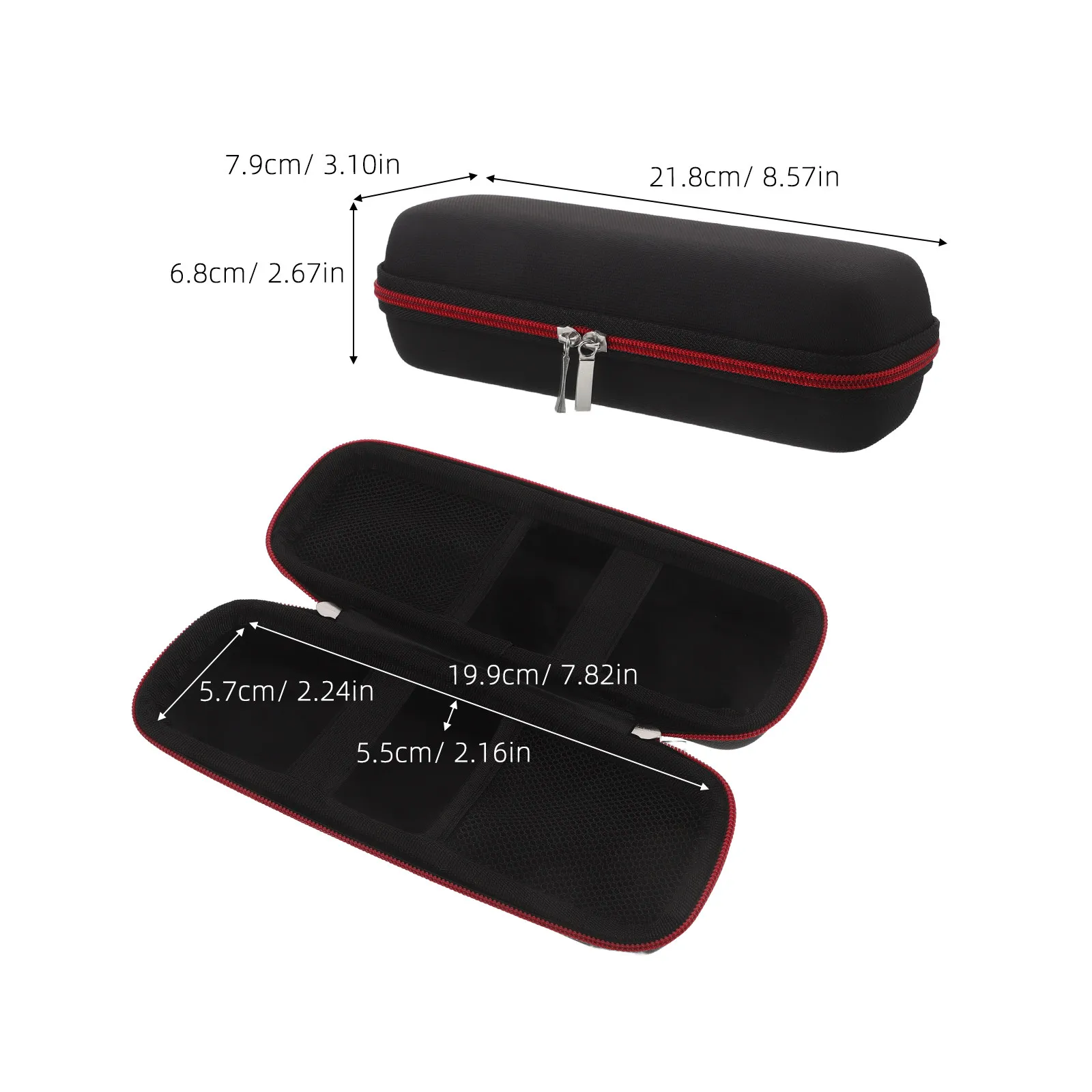 Digital Thermometer Case Waterproof Hard Travel Protective Storage Box Portable Shockproof Organizer Carrying Pouch for Nurses