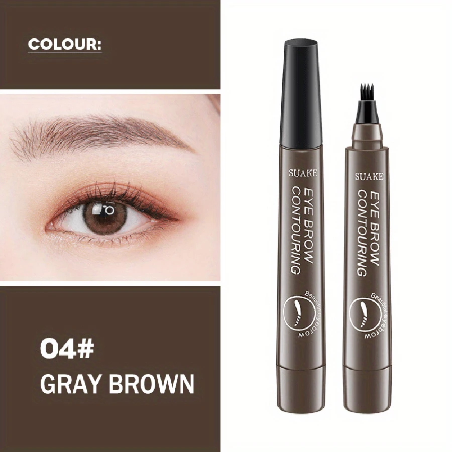 Waterproof Eyebrow Pen with Microblading Effect