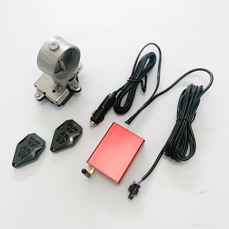 Universal Electronic Exhaust Cutout Valve Installation for Muscle Cars Muffler Stainless Steel Sonds Control Valve System