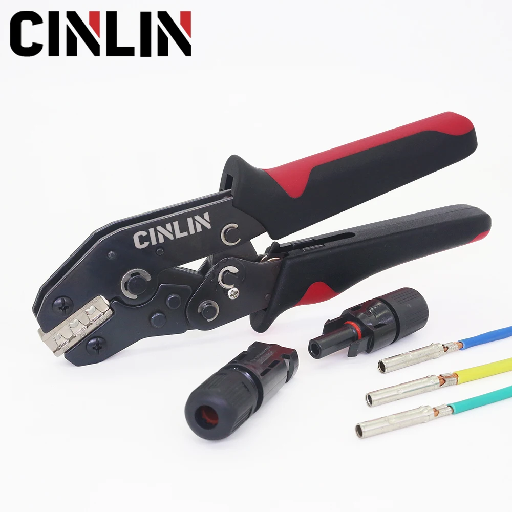 Crimping Pliers Solar Photovoltaic Terminals SN-2546B 190mm Solar Panels Seal Connector Crimper Tool Pliers Connector Set