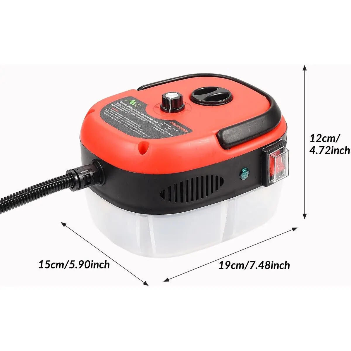 1.2L 2500W Handheld Cleaner High Temperature Portable Steam Cleaning Hine UK