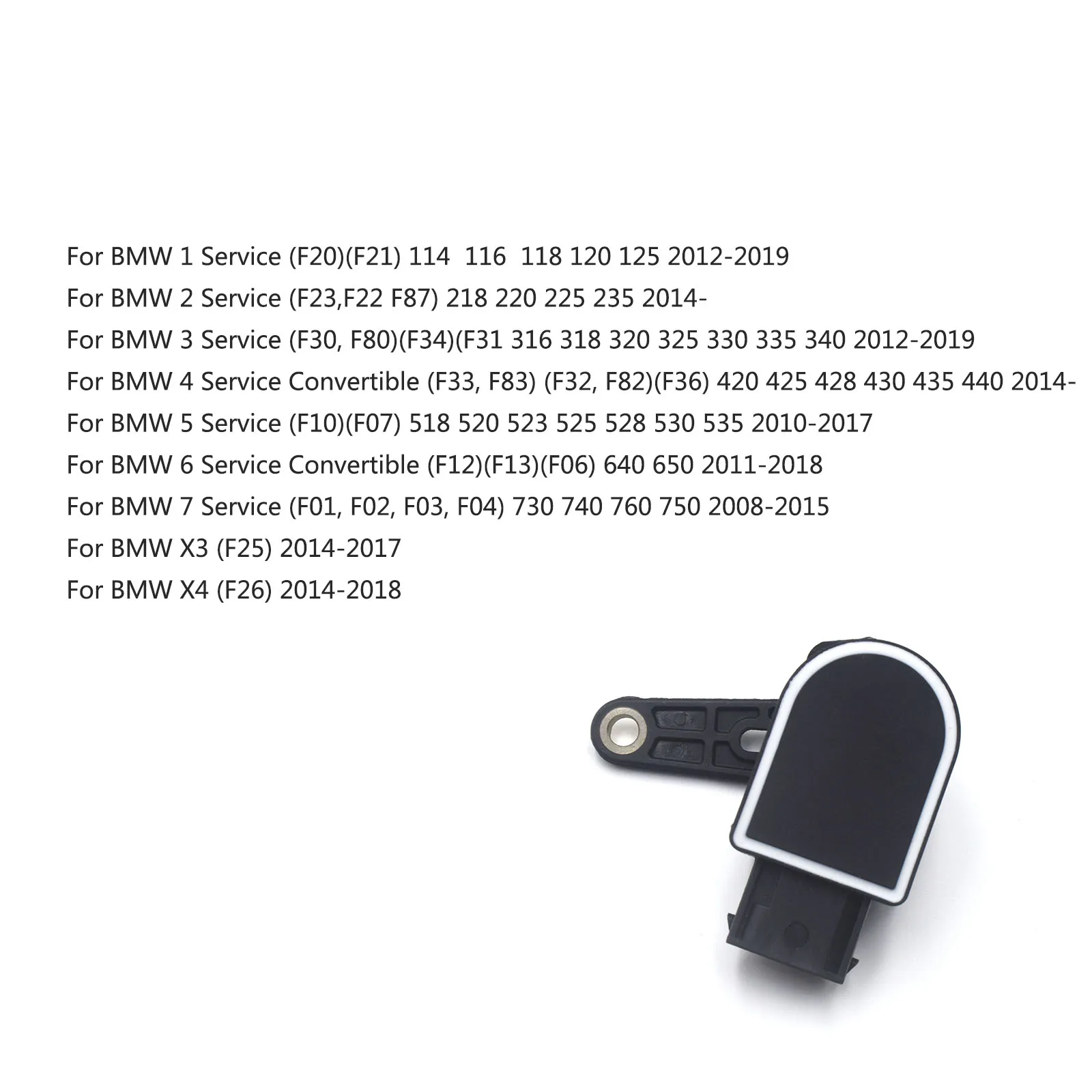 37146788569 Suitable for BMW F20 F30 F87 F33 F07 F83 F36 F82 F13 F26 F25 Car Sensor Height Sensor 37146784072 37146860843