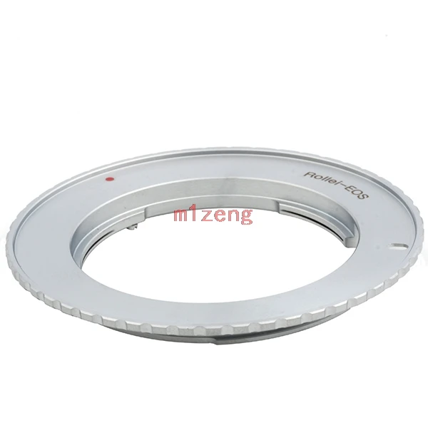 Anillo adaptador para lente qbm rollei a canon eos 6d 7D 7dii 1dx 5D2 5d3 5d4 60D 90d 77d 600D 550D 750d 760d 1200d Cámara