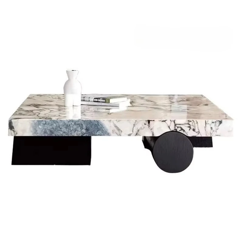 Light Luxury Advanced Modern Simple Living Room Household Size Square Coffee Table