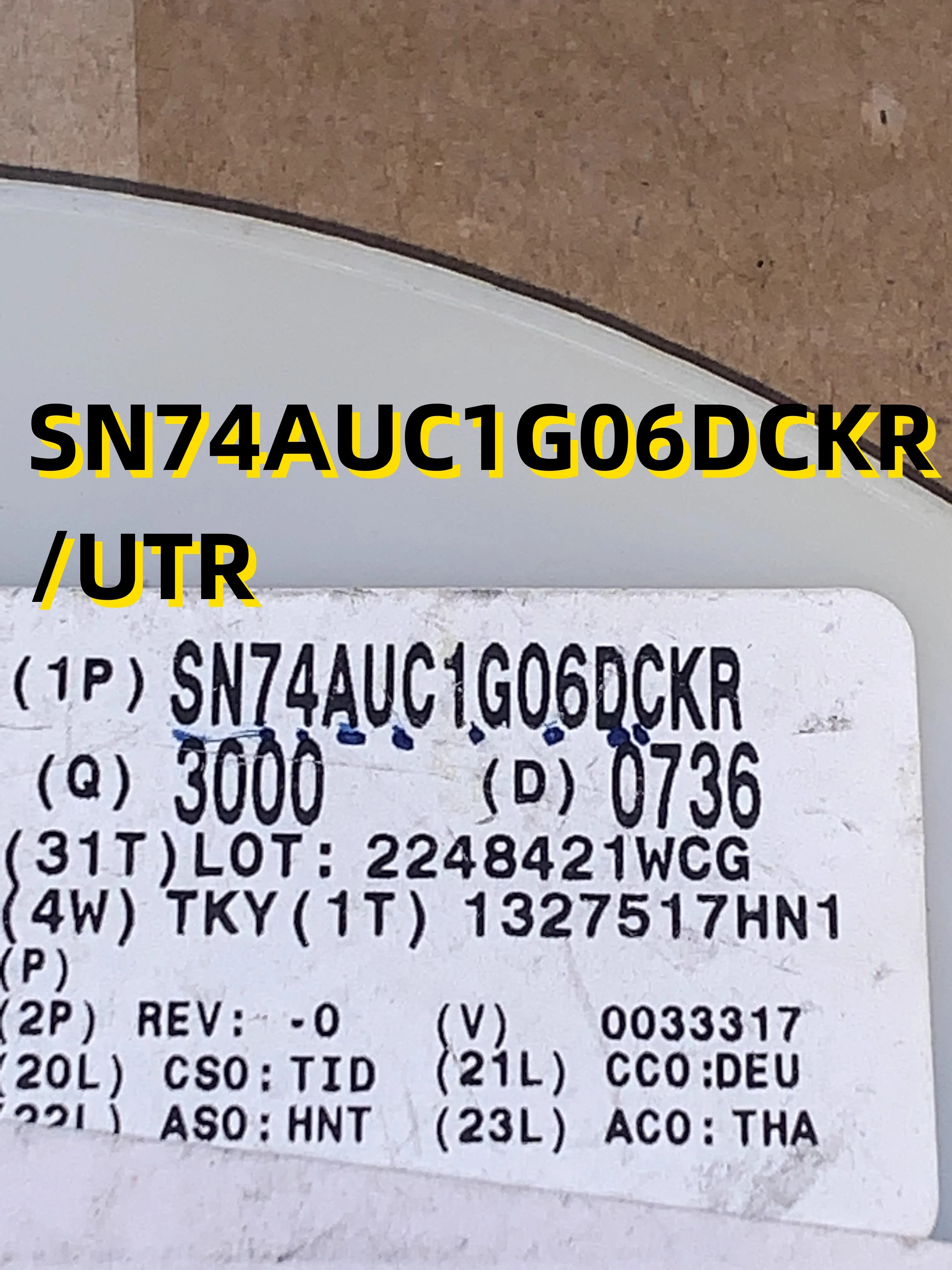 

50шт SN74AUC1G06DCKR 07+ SOT353