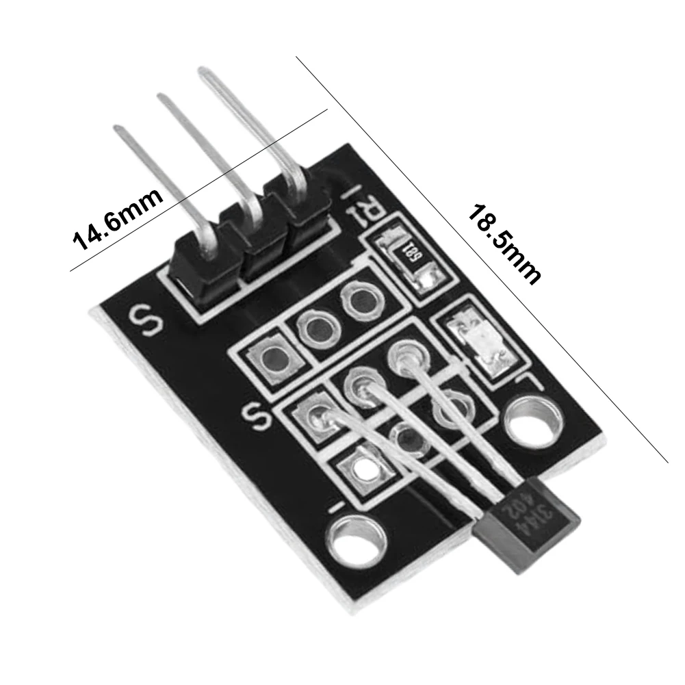 20pcs KY-003 Hall Sensor Module 4.5V - 24V - 40℃~150℃ 25mA  DC~100KHZ Hall Effect Magnetic-Sensor Module For-Arduino Projects