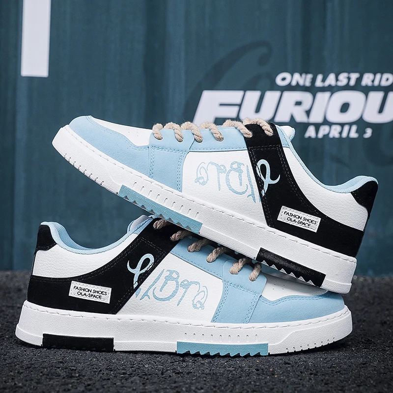 

2026 Men's Sneakers Comfortable Casual Shoes Versatile Color Matching Tennis Shoes Men's Travel Shoe New Zapatillas Para Hombres