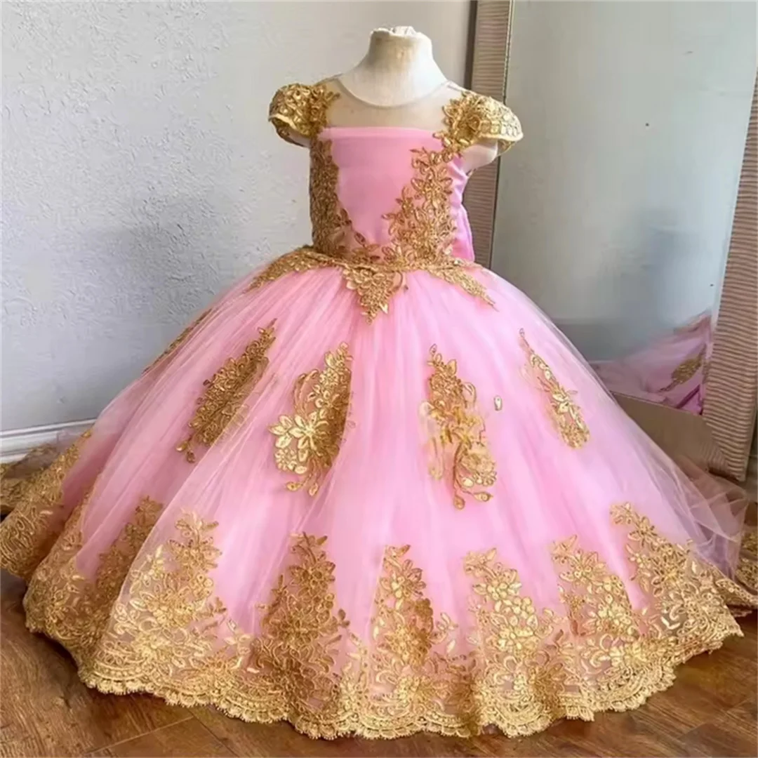 lovely-pink-flower-girl-dress-short-sleeve-tulle-fluffy-with-gold-applique-for-kids-wedding-communion-birthday-party-ball-gowns