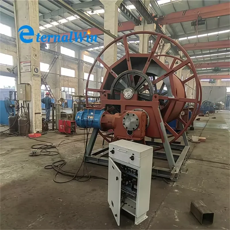 5Ton Offshore Platform Electric Hose Reel Winch Manufacturer