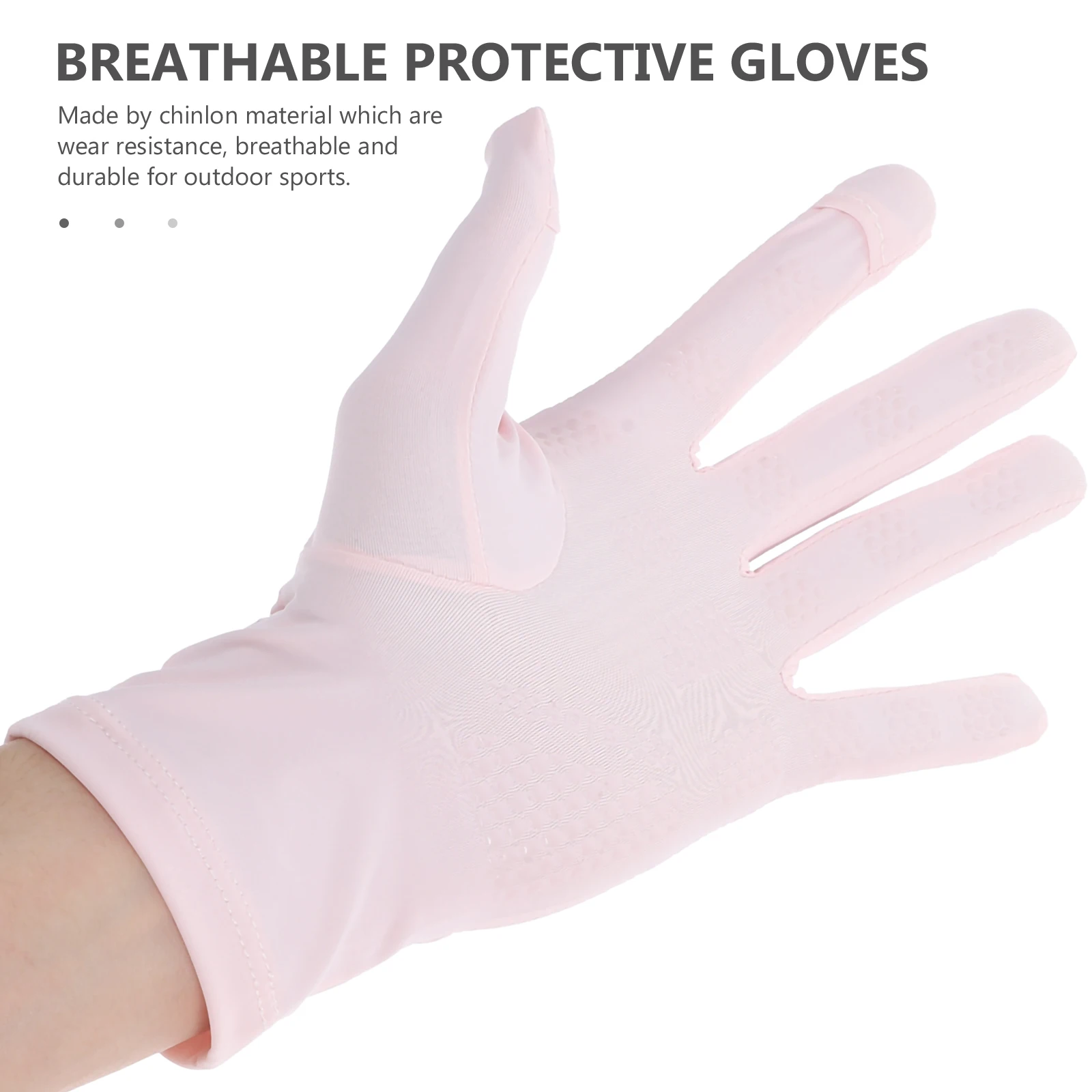 

Sunscreen Ice Silk Gloves Anti-Slip Breathable Cycling Riding Fitness Outdoor Wear-Resistant Protective Accessory For Women Men
