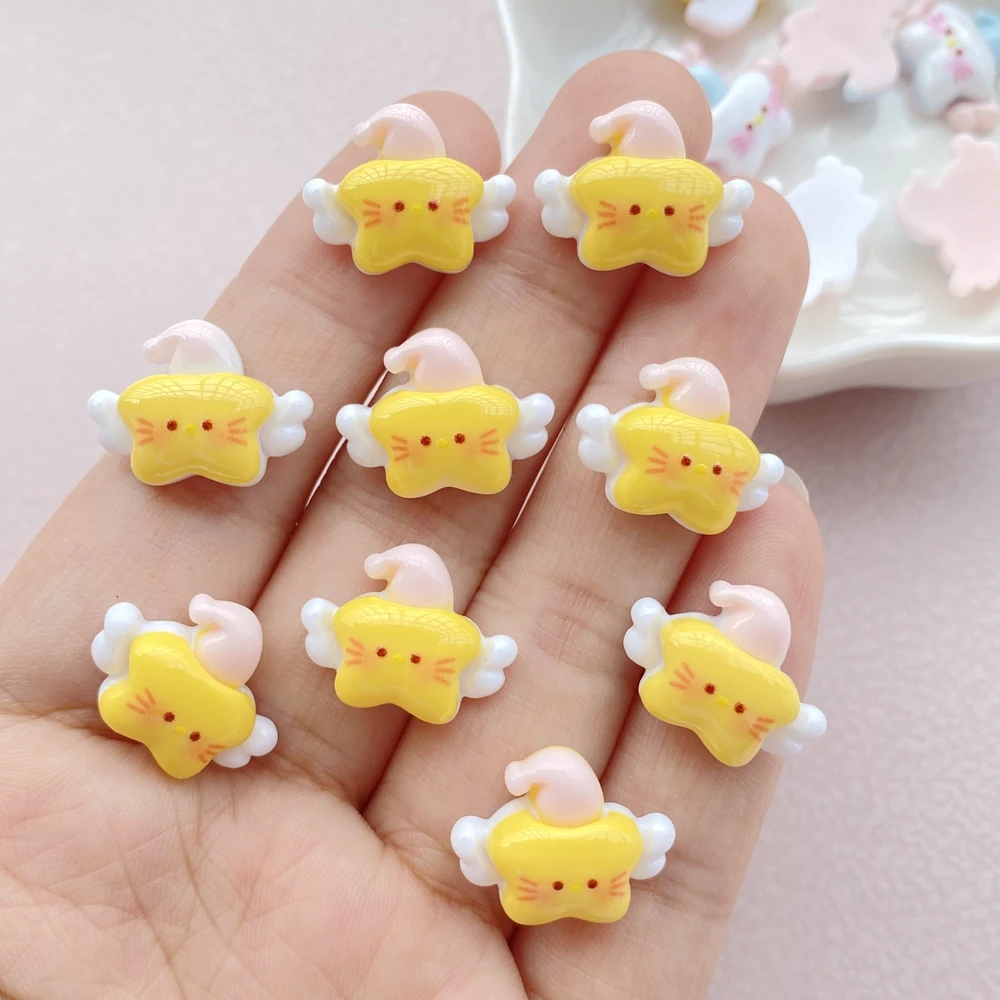 20Pcs New Cute Mini Resin Ang - Star Flat Back ulasan dan harga