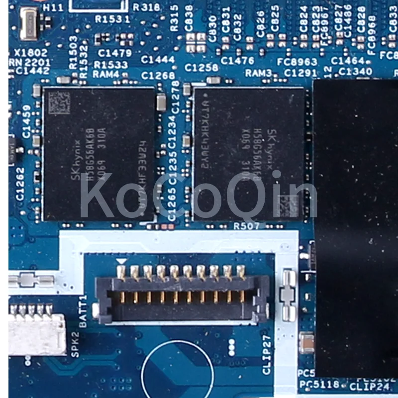 Placa base para ordenador portátil DELL 213204, 08NH88 i5-1345U, con RAM, completamente probada, 7340