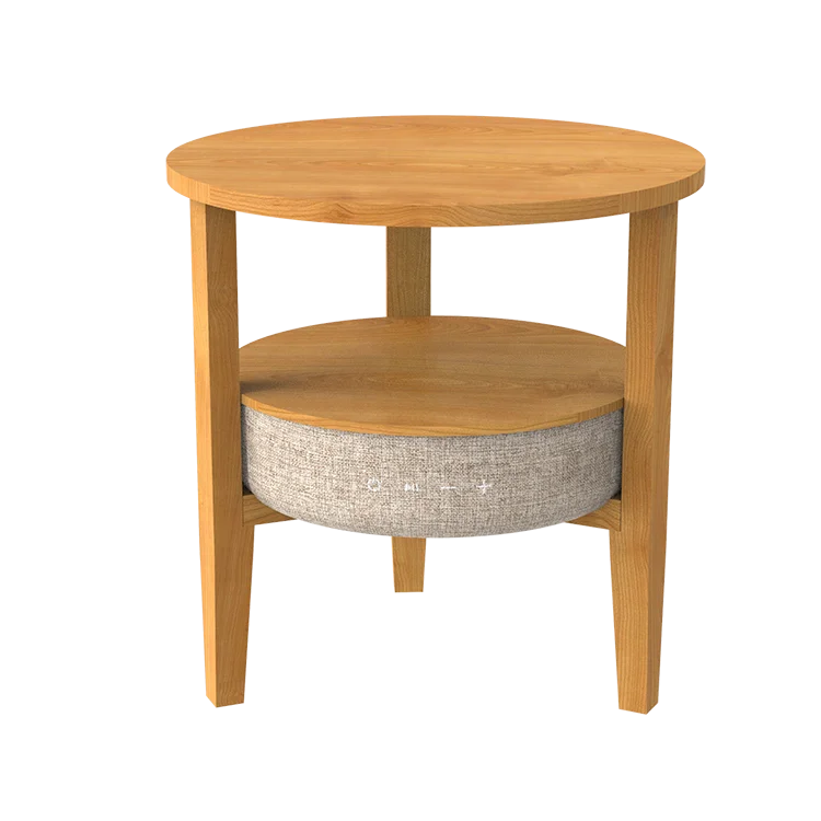 Home Dec Altoparlante da tavolo intelligente multifunzione TWS Bass Chip Altoparlante Bluetooth wireless Tavolino da caffè con altoparlante Bluetooth