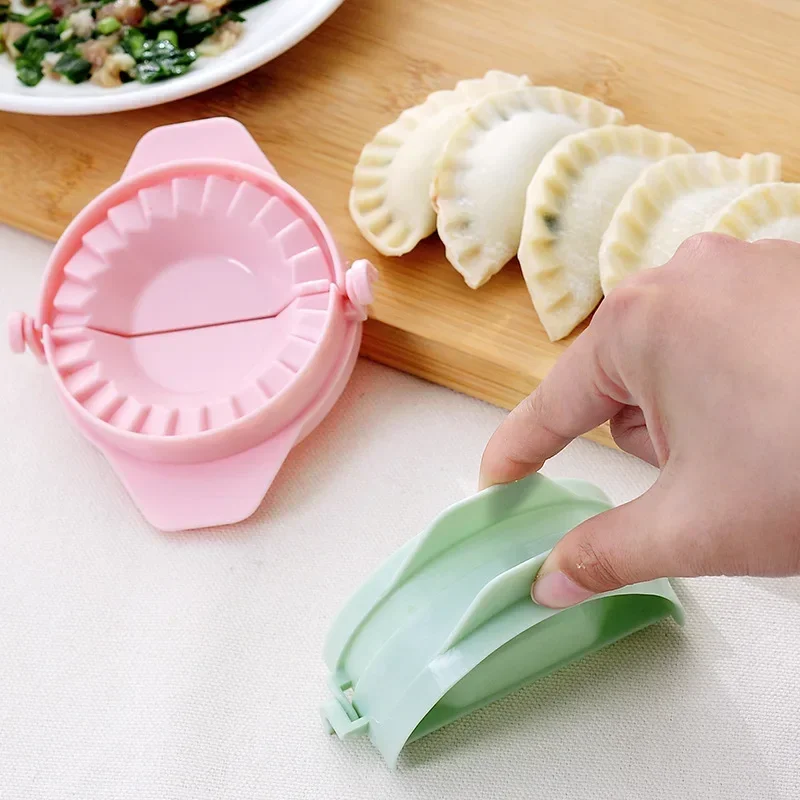 3 PCS Portable Dumpling Maker Device New Kitchen Tools Dumpling Jiaozi Maker Device Easy DIY Dumpling Mold Kitchen Appliances