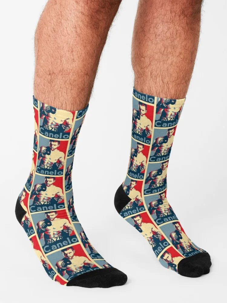 Calcetines térmicos de invierno para hombre, medias de Canelo Alvaro