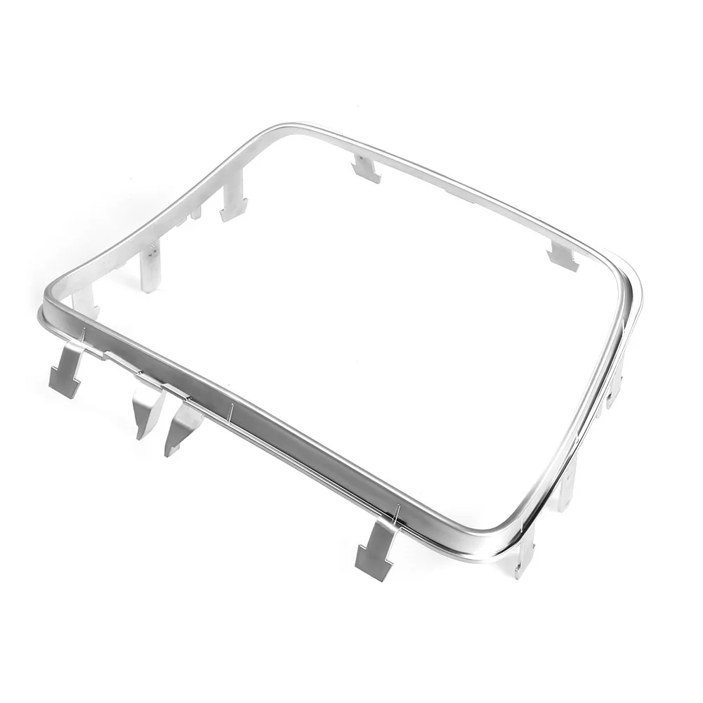 تصفيح منفضة سجائر حلقة الكسوة الفضة كروم الإطار مسند الذراع المركزي كأس الماء حامل قطاع الكسوة لمرسيدس بنز E Class W213 15-20 #3