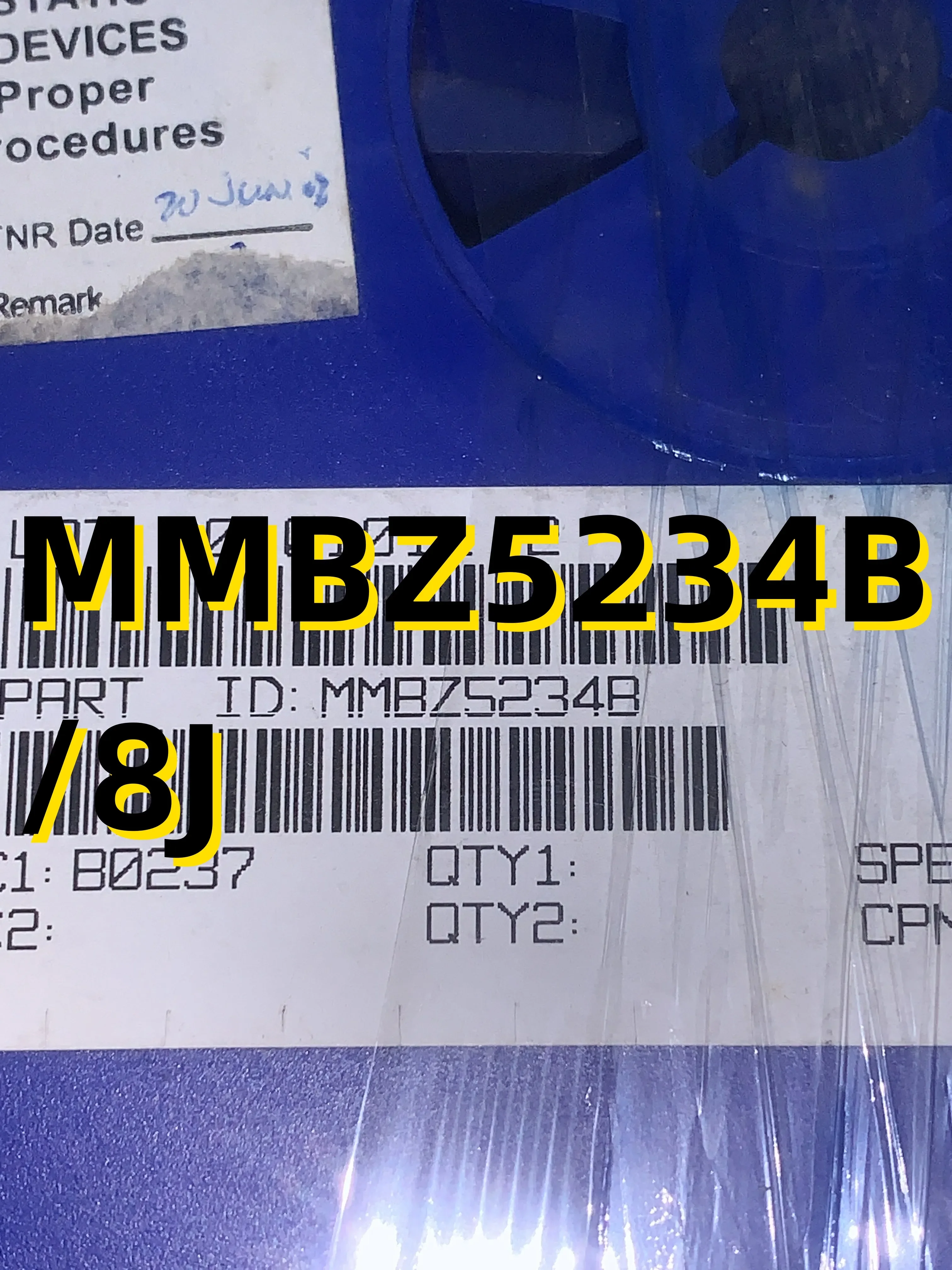 

Brand New Original 10pcs MMBZ5234B /8J