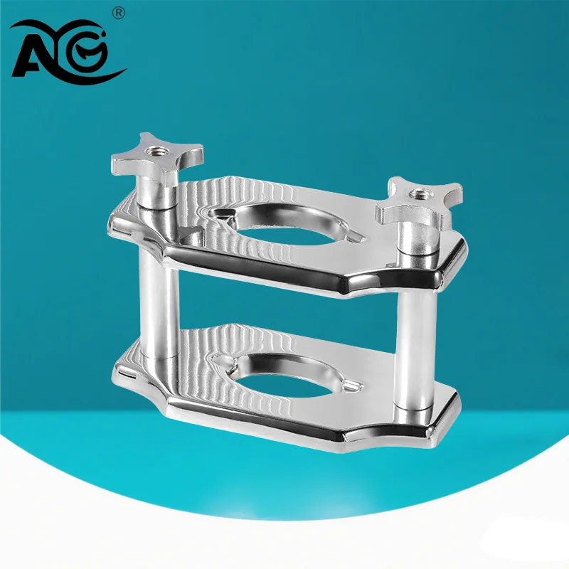 AG Dental Single Compress Press Lab Equipment Stainless Steel Boiled Tooth Box Reline Jig for Dentistry Laboratory Tool Machine