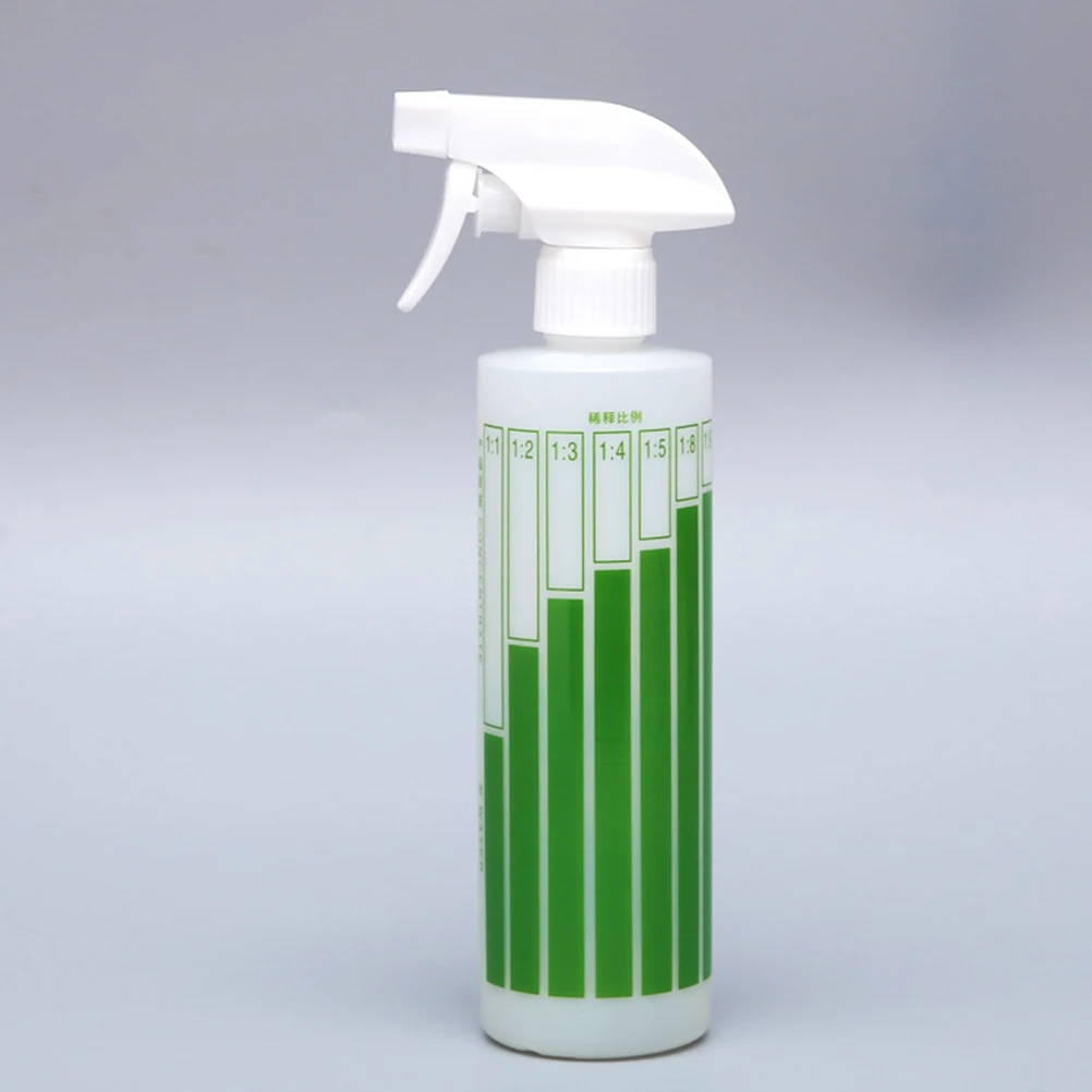 

4Pcs Spray Bottles Clear Pe Material Multi-Function Gardening Cleaning Salon Dilution Mark Container Empty Sprayer for Cleaning