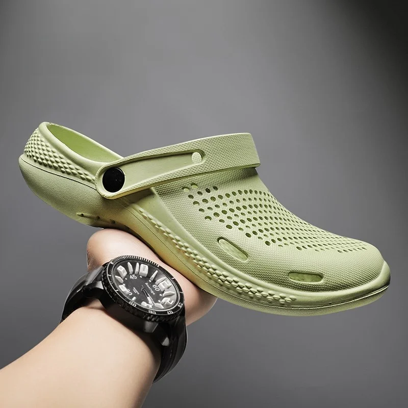 

Тапочки для операционной, летние больничные рабочие тапочки из ЭВА, противоскользящие медицинские тапочки с отверстиями для головы, крутые тапочки