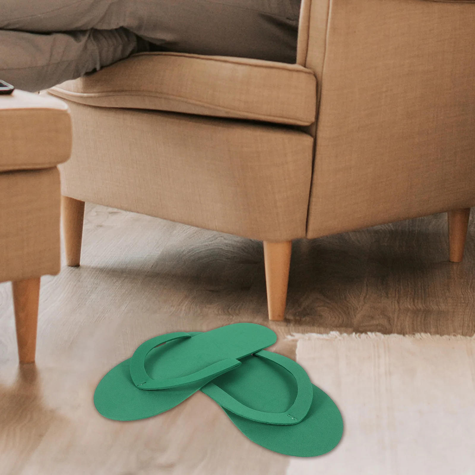 24 paia di pantofole per pedicure in schiuma usa e getta EVA Salon Spa Beach Hotel Calzature da viaggio Infradito monouso per piscina spa domestica