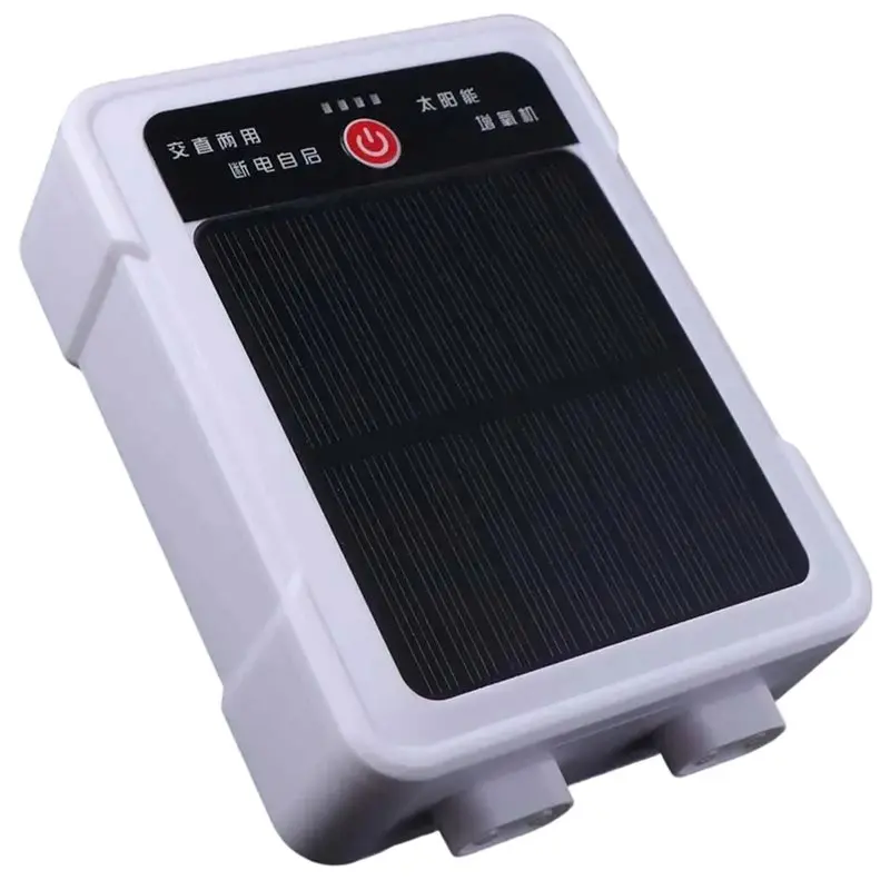 

ABKP-Ultra Silent Oxygen Pump Solar-Powered USB Rechargeable Portable Aerator For Fish Tanks