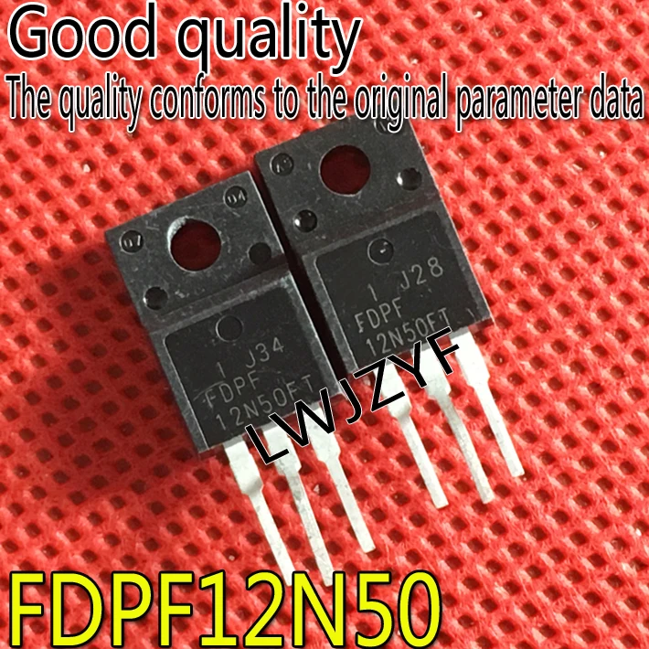 (1Pieces) New 12N50 12N50T FDPF12N50T TO-220 MOSFET Fast shipping