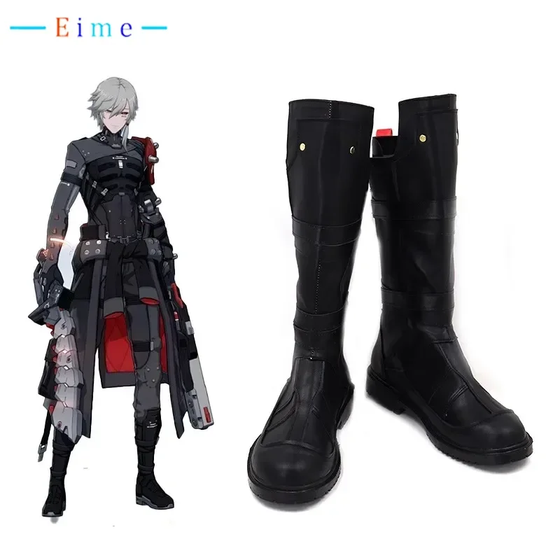 

Roland Cosplay Shoes Punishing Gray Raven Cosplay Props Halloween Carnival Boots PU Shoes Custom Made