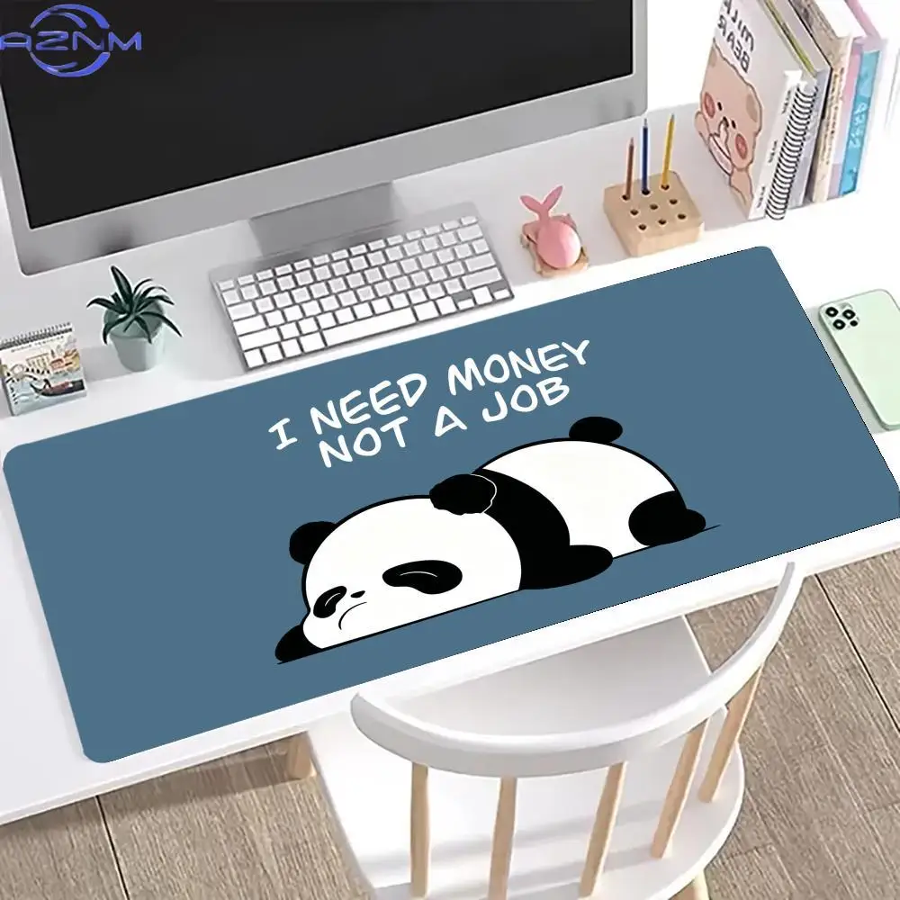 Panda’s Wish Mouse Pad Large Computer Office Game Table Mats XXL Rubber Anti-slip Gaming Keyboard Mousepads Long Desk Pads