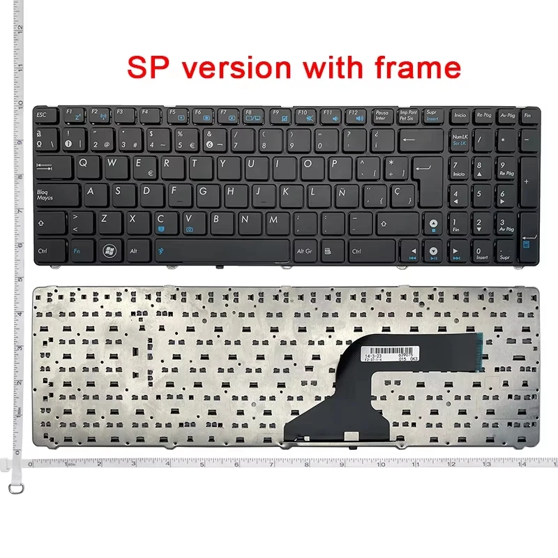 

FR/SP/RU/US/UK/AR/BR/TU Laptop Keyboard For ASUSP53 N73S N73J P53S X53S X75V B53 UL50 N50 N52 A52jc N53C A53s X53S X54H X55V P42