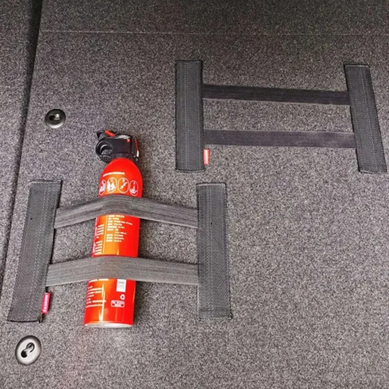 

Adjustable Auto Interior Organizer Accessories Car Trunk Elastic Fixed Straps Extinguisher Tank Debris Storage Fixing Belt Tapes