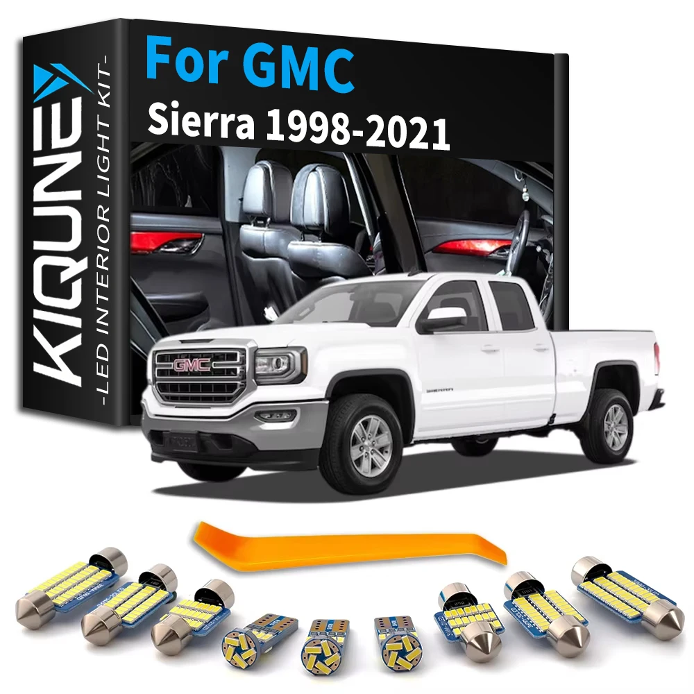 Car LED Interior Light For GMC Sierra 1500 2500 3500 HD 1988-2006 2007 2008 2010 2011 2012 2013 2016 2021 Canbus Accessories