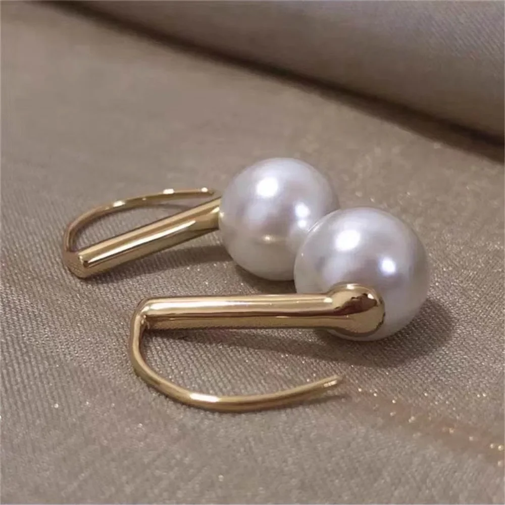 925 Silver Pearl Beads Stud Earrings Setting Base Diy Jewelry Making Findings&Components No Pearl E075