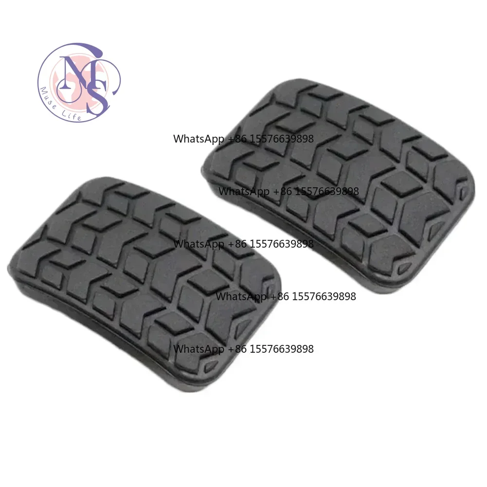 B09243028 Brake & Clutch Pedal Pad Pair, Auto Interior Replacement Spare Part