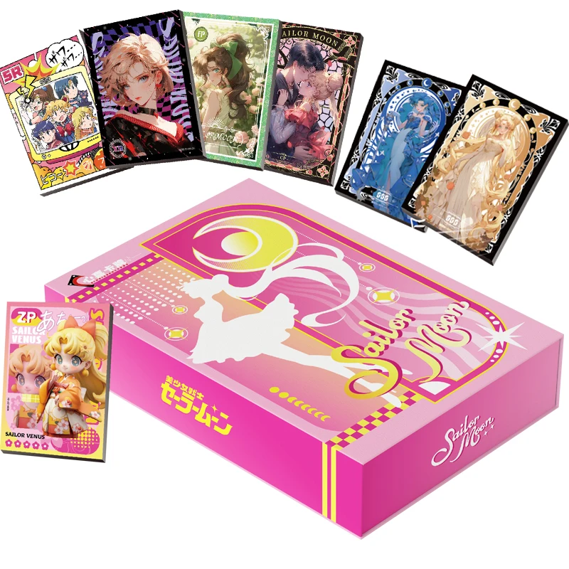 

Sailor Moon Card Japanese Anime Collectible Edition Cards Pretty Cute Girl Beauty Goddess Card For Children Birthday Funny Gifts