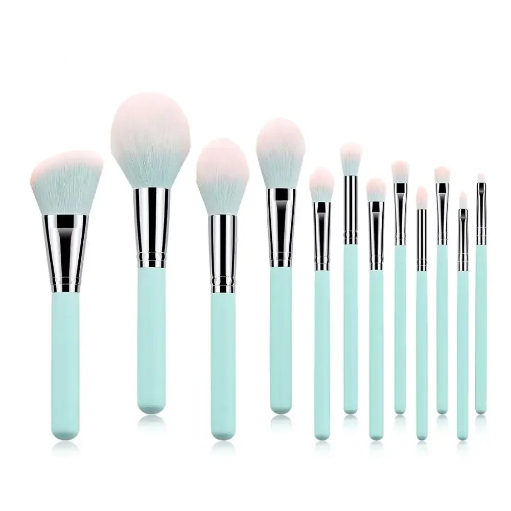 Conjunto de pincéis de maquiagem para base, pó, blush, sombra, corretivo, lábios, olhos, cosméticos, ferramentas de beleza, pincel de maquiagem