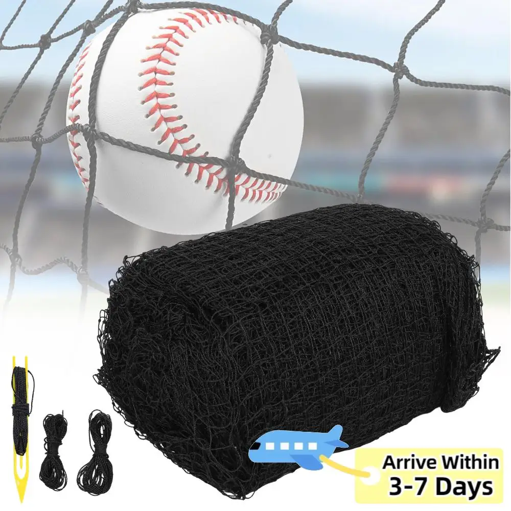 

Сетка-барьер для спортивных площадок 10x10x35 футов / 12x12x55 футов, для бейсбола и софтбола, портативная, без каркаса, для заднего двора