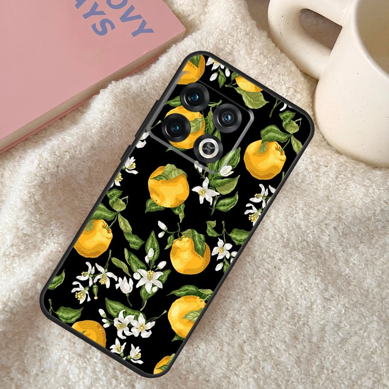 Tropical Summer Fruit Lemon Case For OnePlus 9 11 10 Pro 9R 9RT 10T 8T Cover For OnePlus Nord 2 2T CE2 N10 N20 N100 Ace image 4