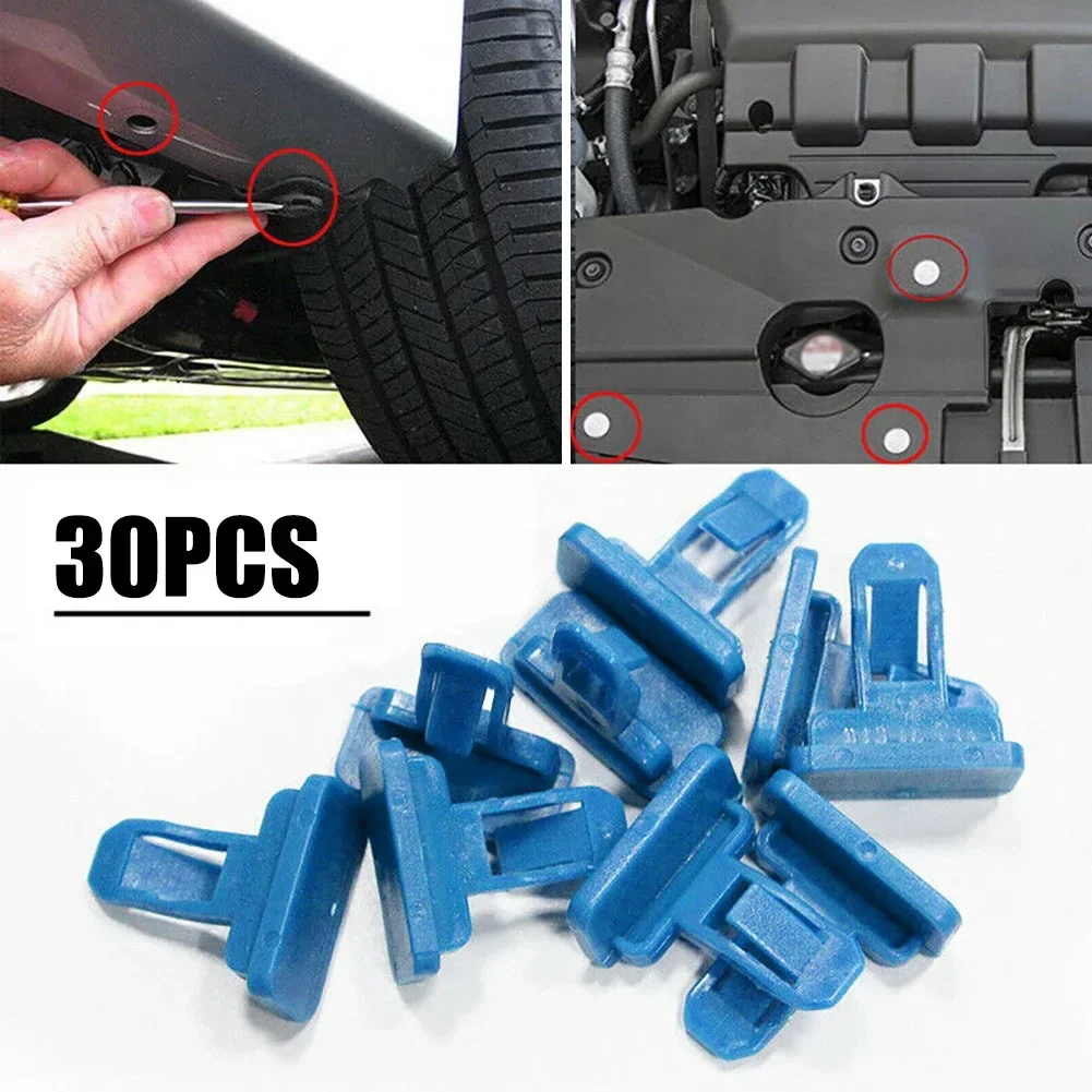 30pcs Bumper Moulding Clips Retainer Rivets Fastener For Toyota Land Cruiser 2008-2016 Push Type Retainer Clips NEW