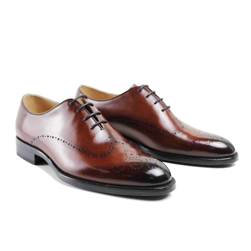 Handgemaakte herenschoenen Nieuwe leren herenschoenen - Duurzaam, comfortabel, ademend en stijlvol