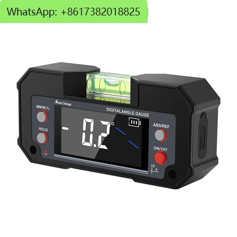 

Japanese three quantity digital inclinometer box magnetic electronic level angle ruler