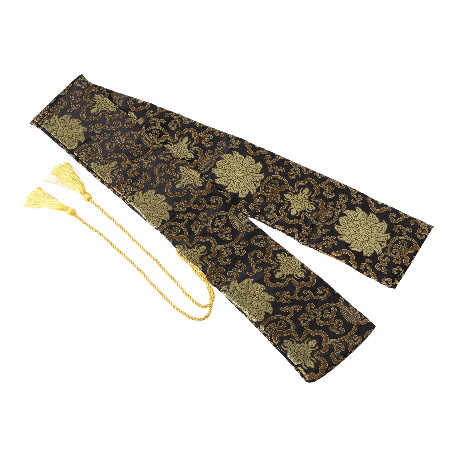 Sword Bag Silk Pouch Cover Chinese Staff Carrying Case Martial Arts Shoulder Bag Tai Chi Samurai Storage