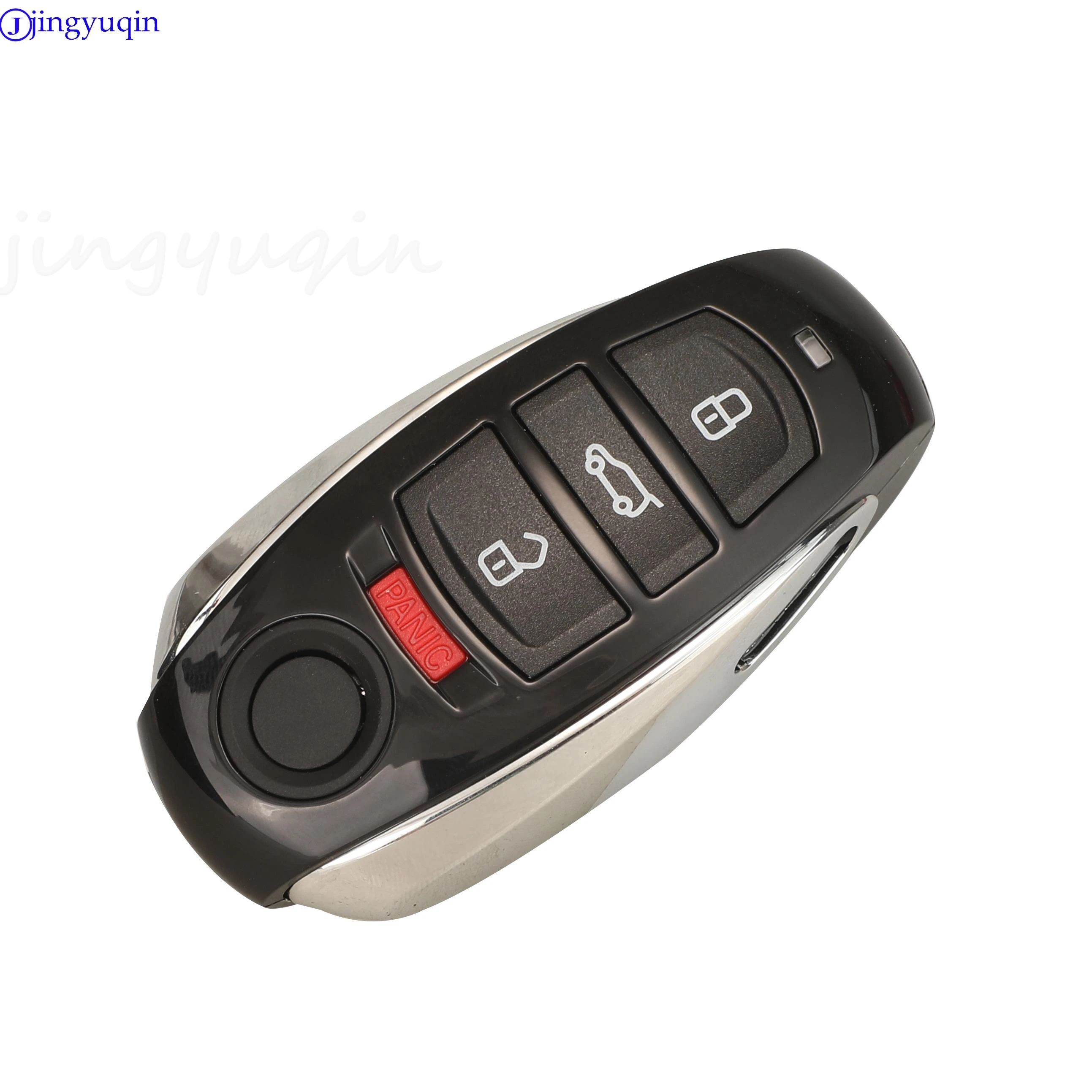 jingyuqin 3 4Button Smart Card Remote Key Fob HitagCVGA PCF7945AC Chip 315Mhz 433Mhz 868Mhz For Vw Volkswagen Touareg 2010-2014