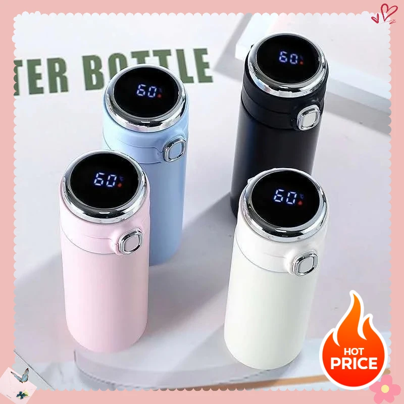 

420ML Smart Digital Thermos Cup - Temperature Display, Leak-proof Vacuum Flask for Keep Cold & Heat Thermal Water Bottle