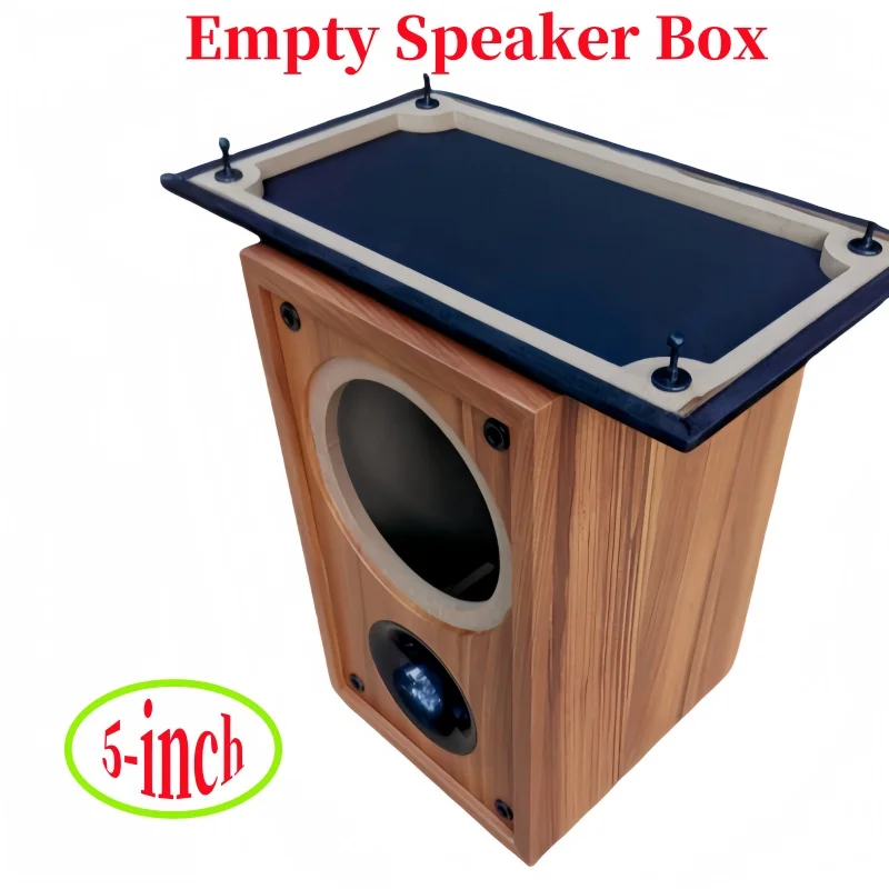 

5-inch Full Range Speaker Empty Box,Passive Speaker Housing,2Piece Subwoofer Empty Box,DIY Speaker Box,Mid-bass Sound Box
