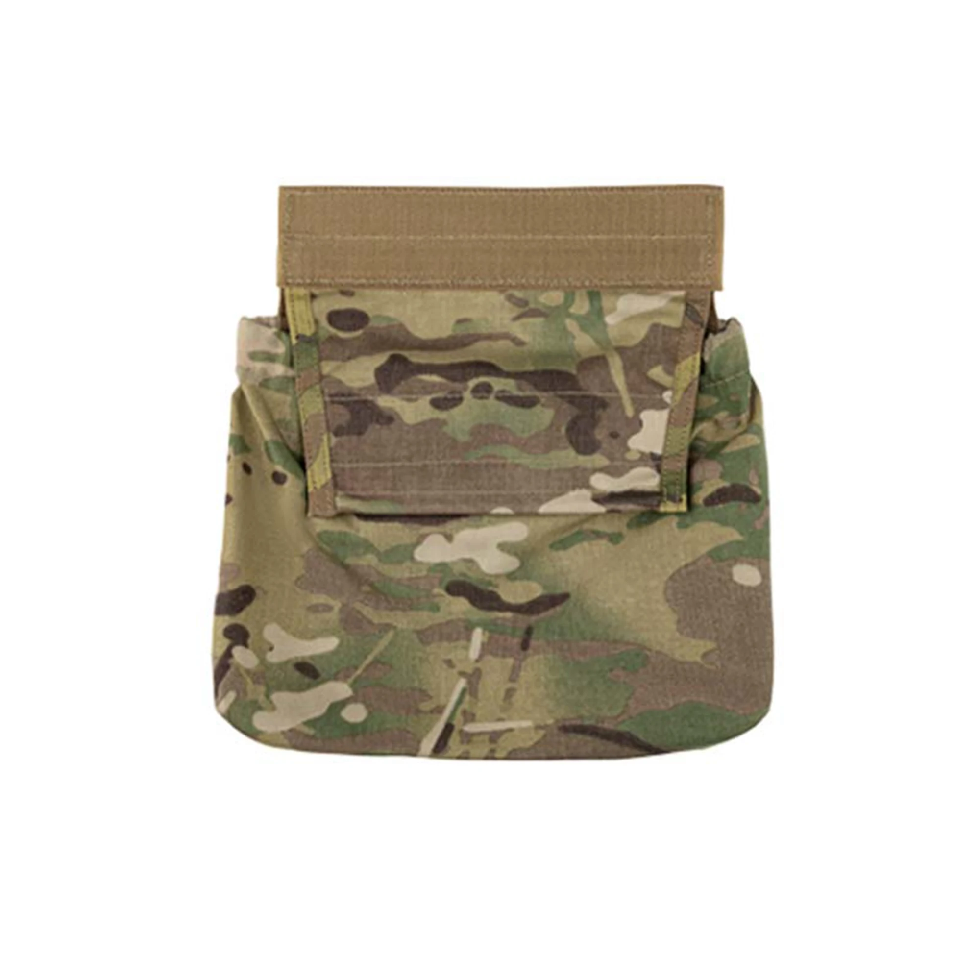 Bolsa táctica plegable para colgar en el pecho, chaleco de reciclaje de vientre, herramientas enrollables, almacenamiento, accesorios de Airsoft,