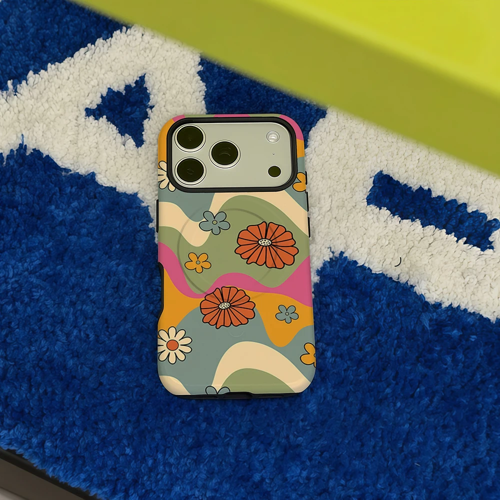 Retro Daisy Wave iPhone 18 Mus - Apple Iphone 15 Pro Max recensie en prijs
