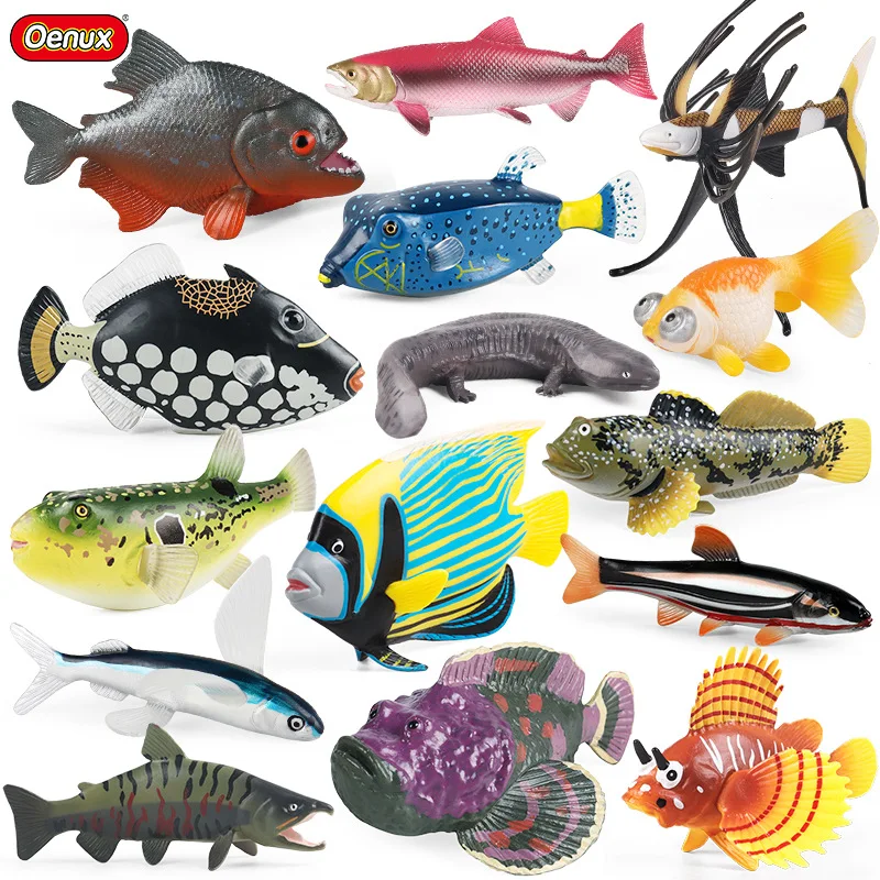 

Simulation Ancient Time Animal Dinossaur Sea Model Coral Fish Jellyfish Octopu Figurine Action Figure Educational Toy