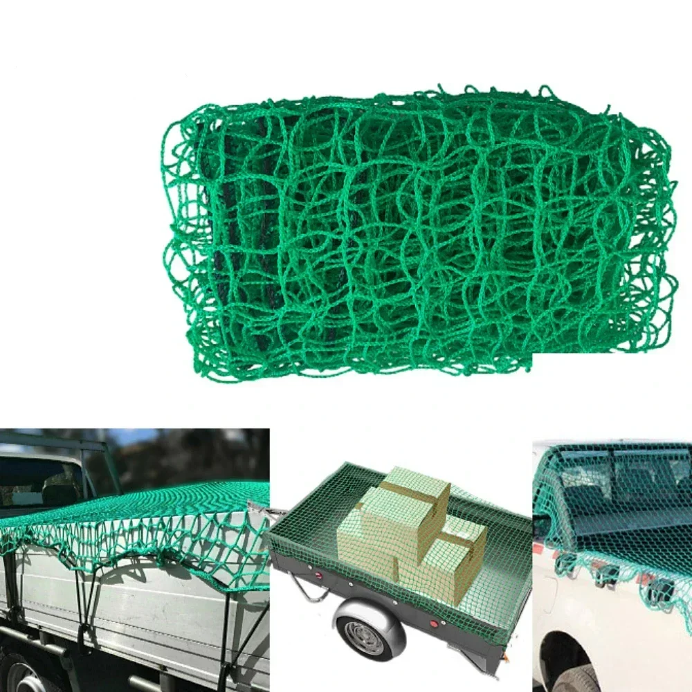 Car Universal Green Truck Cargo Accessories Roof Polyethylene Professional Trailer Net Extend Mesh Cover Luggage Strong